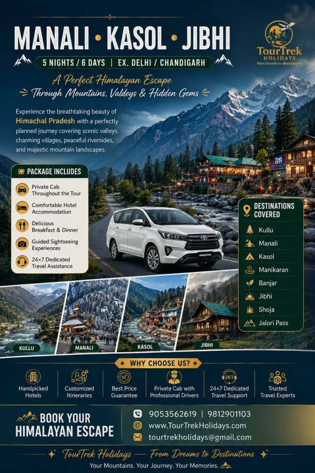 Jibhi & Tirthan Valley